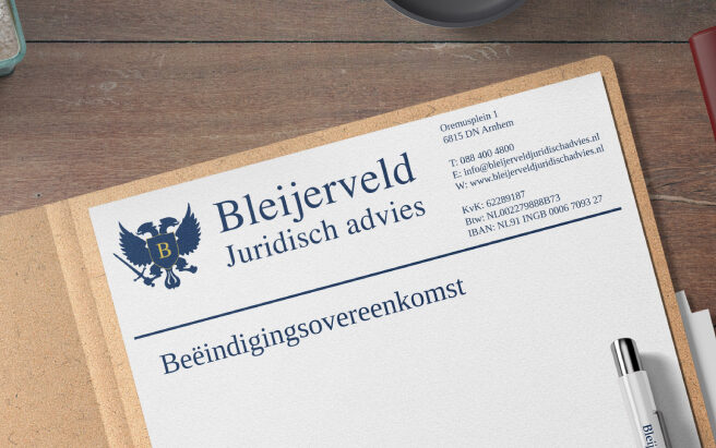 Contract opstellen - Beëindigingsovereenkomst