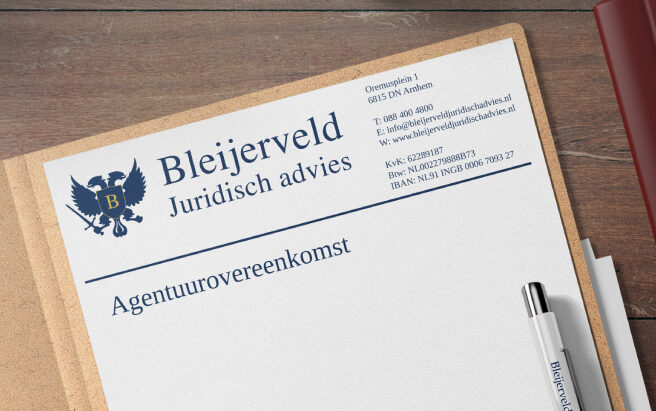 Contracten opstellen - Agentuurovereenkomst