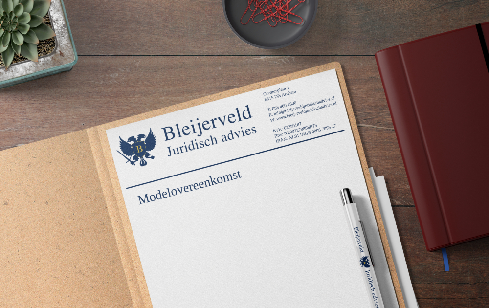 Contracten opstellen - Modelovereenkomst