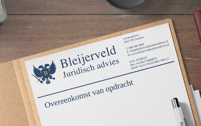Contracten opstellen - Overeenkomst van opdracht