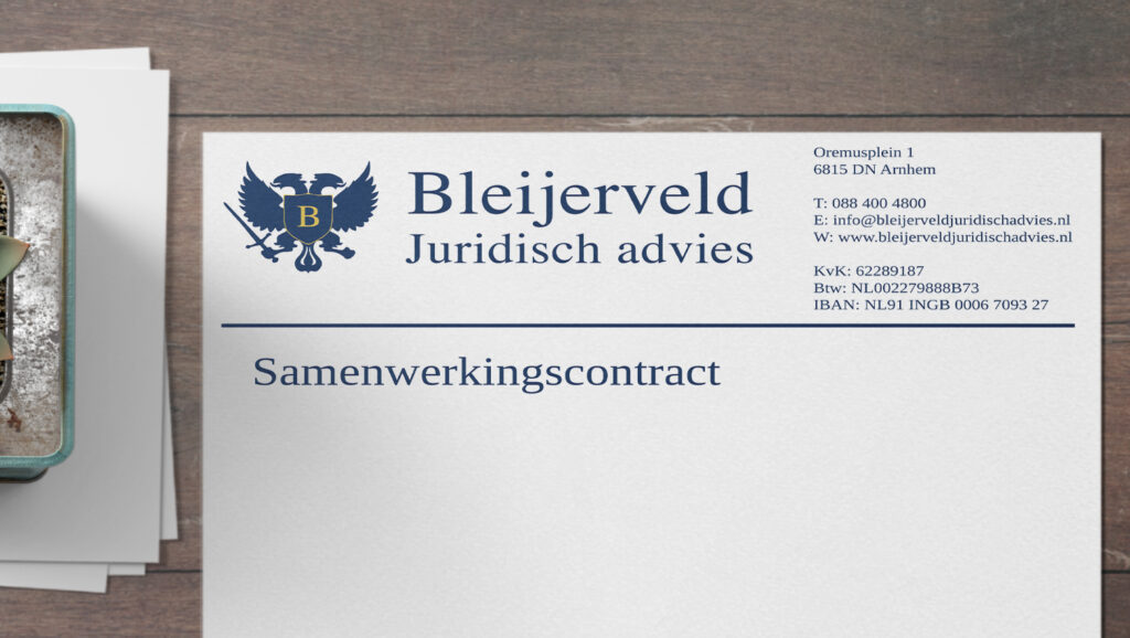 Contracten Samenwerkingscontract