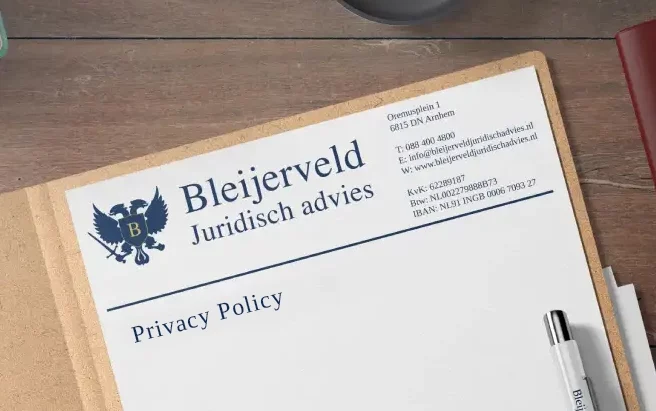 Privacy Policy contract opstellen
