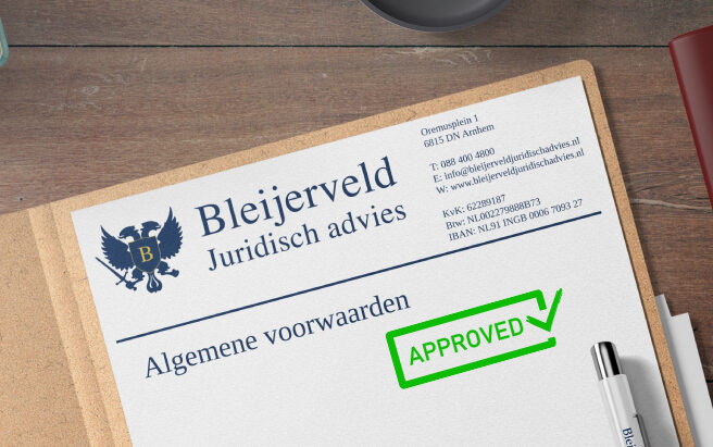 Algemene voorwaarden laten controleren