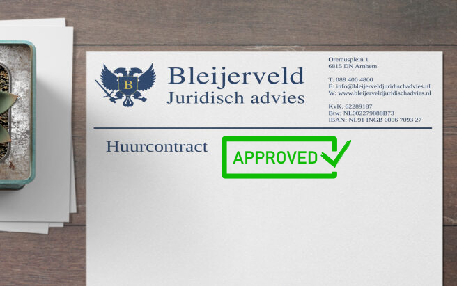 Huurcontract laten controleren